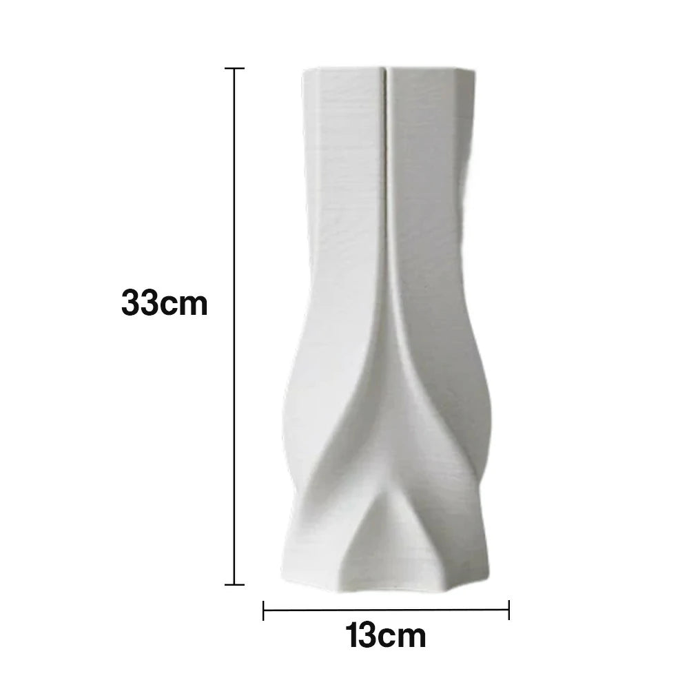 LIVARA Ceramic Vase Ornament Fine Matte Texture Modern Artistic Display High-Fired Ceramic