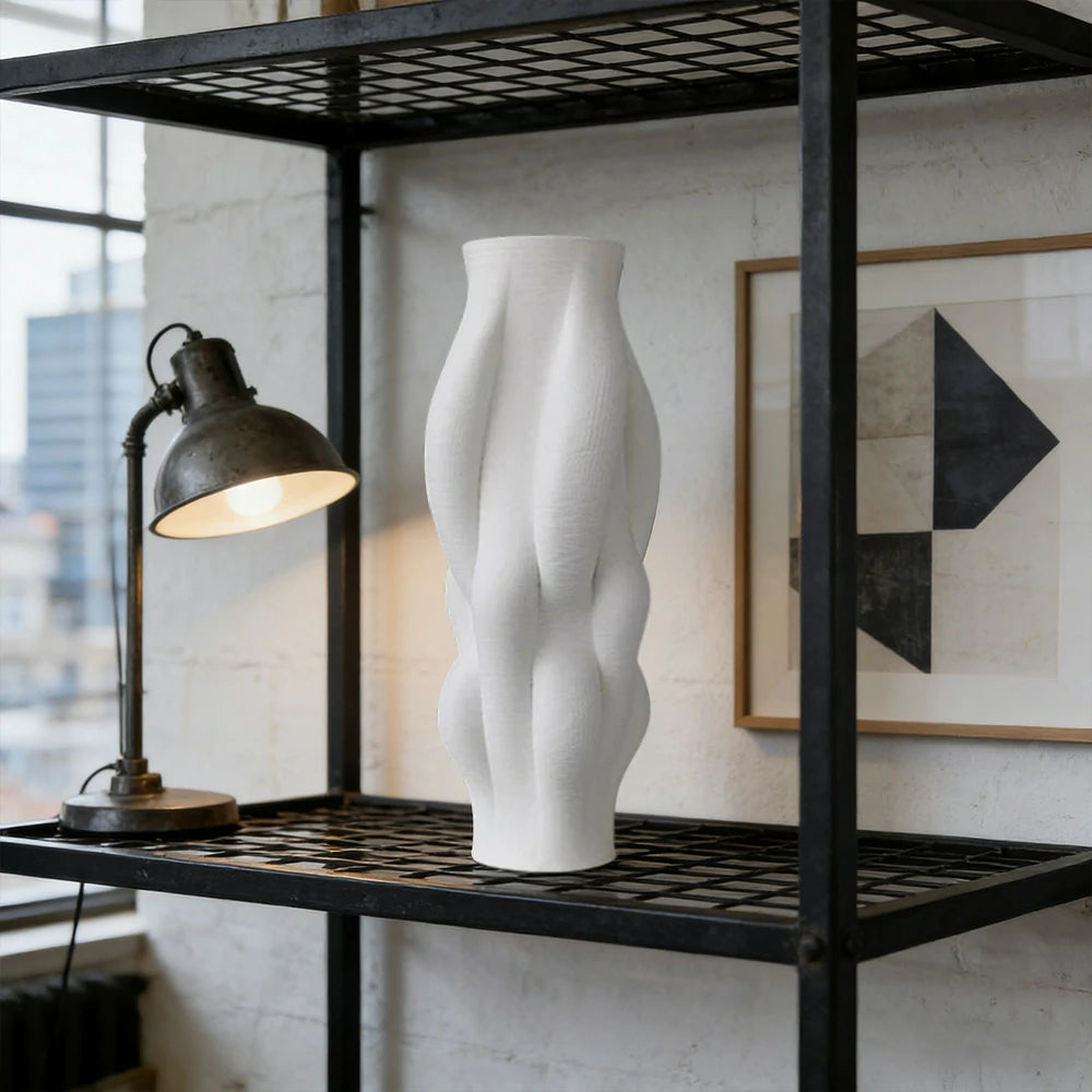 LIVARA Ceramic Vase Ornament Water-Propagation Ready Artistic Home Decor Matte Ceramic