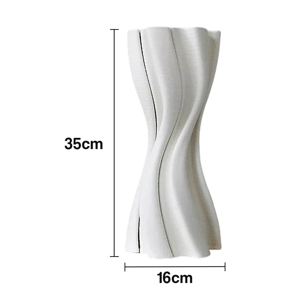 LIVARA Ceramic Vase Ornament Decorative Art Object Matte Ceramic Handcrafted Stone Texture