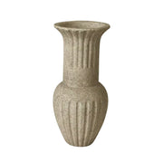 LIVARA Ceramic Vase Ornament Rustic Coarse Pottery Vessel Not Suitable for Water Artistic Home Display Raw Textured Finish