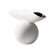 LIVARA Ceramic Vase Ornament Morning Dew Decorative Piece Artistic Home Display Matte Ceramic Calm Natural Texture - White