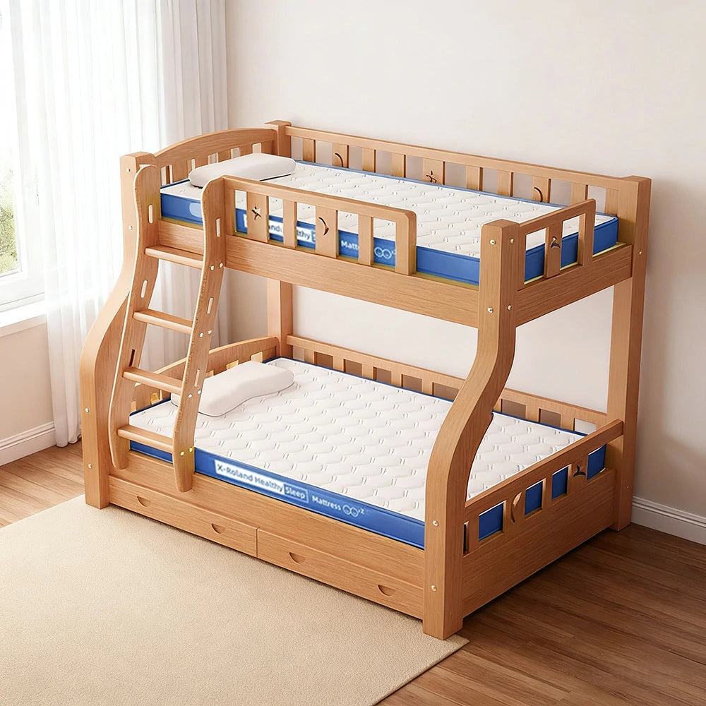 LIVARA Latex Mattress 120/150/180cm - 5cm Thick, Breathable Cotton Cover, Resilient Support for Comfortable Sleep - Blue