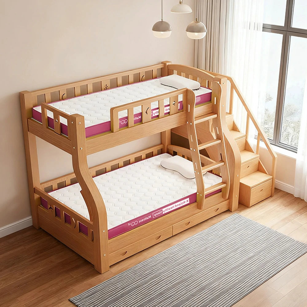 LIVARA Latex Mattress 120/150/180cm - 5cm Thick, Breathable Cotton Cover, Resilient Support for Comfortable Sleep - Pink