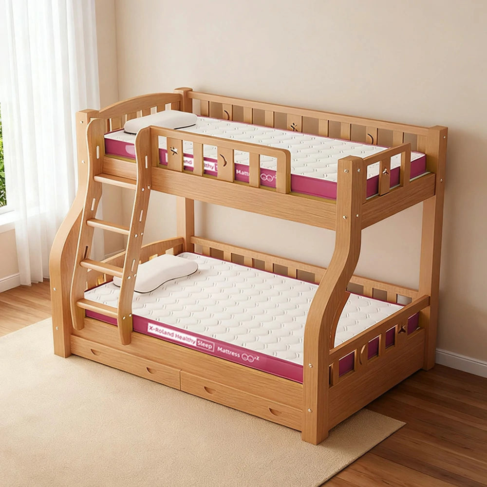 LIVARA Latex Mattress 120/150/180cm - 5cm Thick, Breathable Cotton Cover, Resilient Support for Comfortable Sleep - Pink