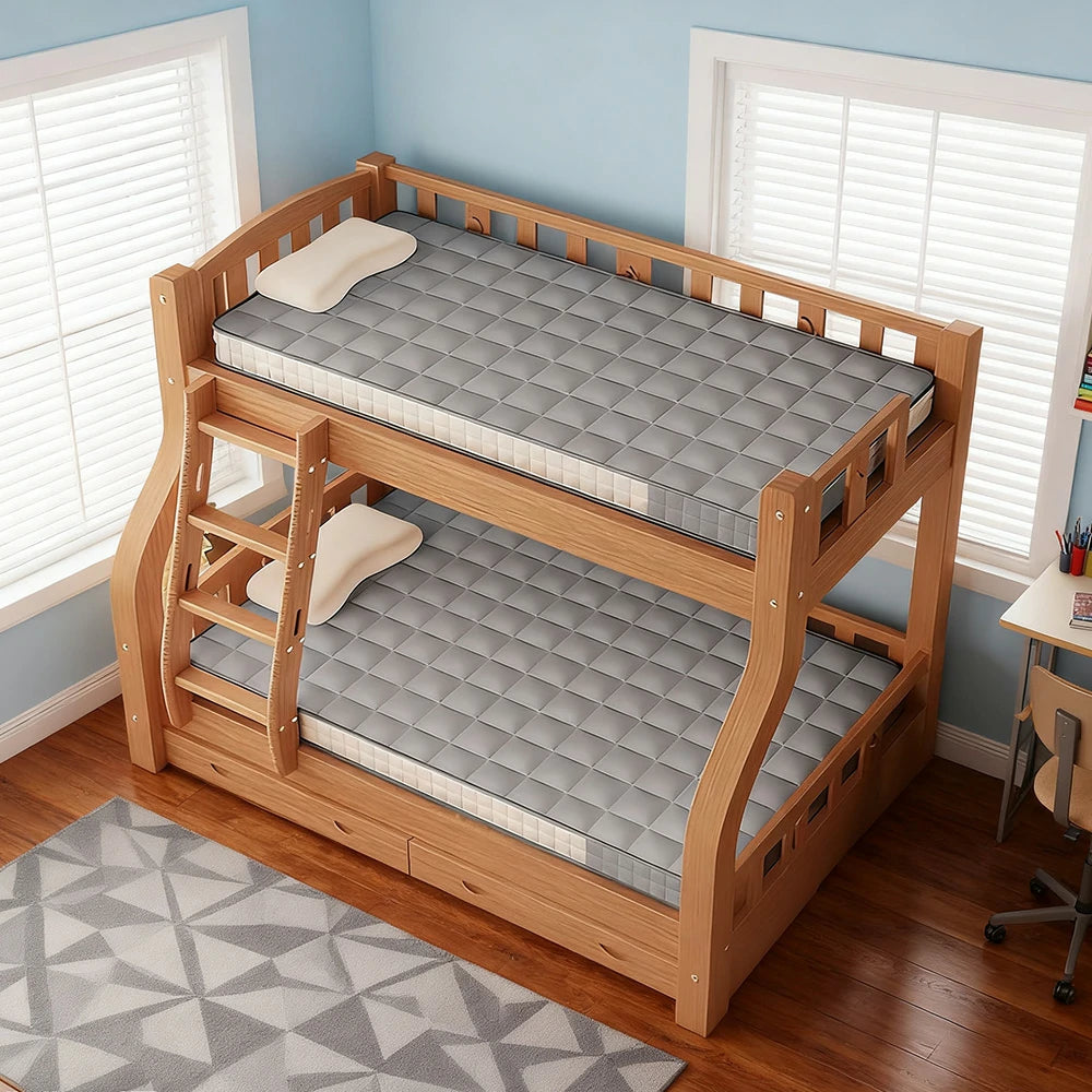 LIVARA Latex Mattress 120/150/180cm - 6cm Thick, Resilient Support, Antibacterial Milk Silk, Breathable Design, Easy Storage - Grey