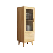 LIVARA Side Cabinet - Wide Tabletop with Thickened Panel Construction, Multi-Storage Drawers & Solid Wood Legs