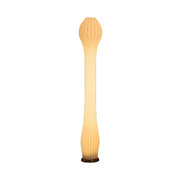 LIVARA Floor Lamp Flicker-Free Lighting Iron Frame Rose Gold Colour Clear Shade for Modern Homes