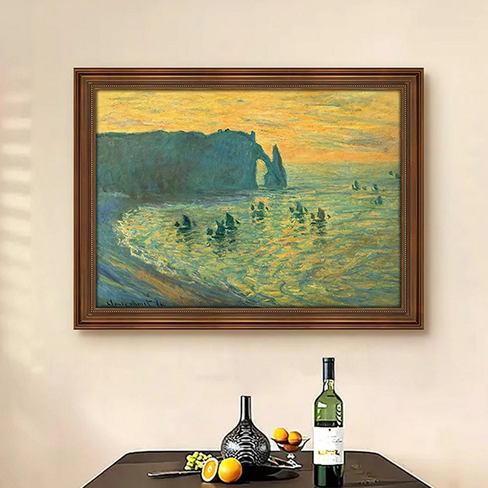 LIVARA Machine-printed Oil Painting 50/80/150cm - Minimalist Wall Art Highlighting Soft Tones and Clean Geometric Balance