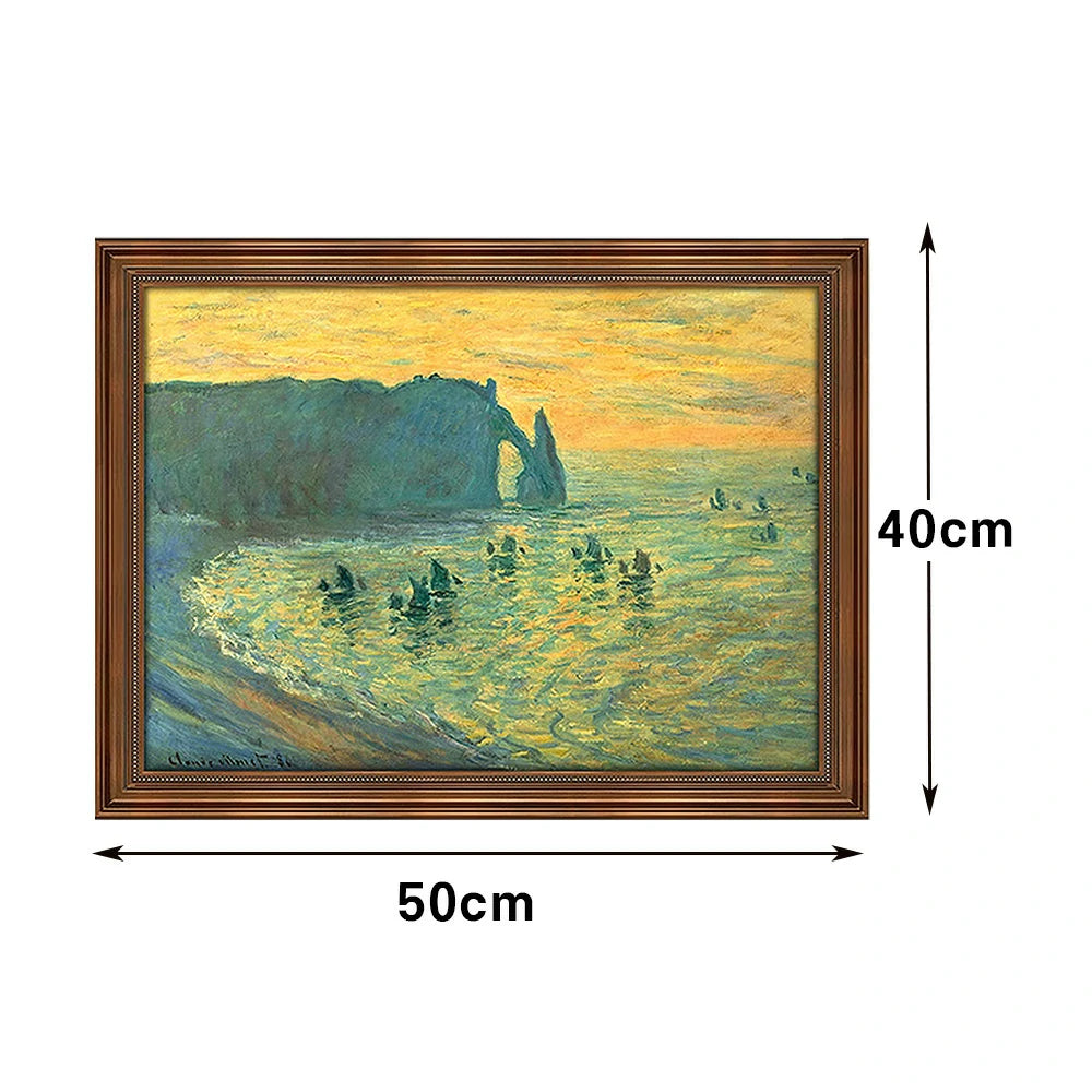 LIVARA Machine-printed Oil Painting 50/80/150cm - Minimalist Wall Art Highlighting Soft Tones and Clean Geometric Balance