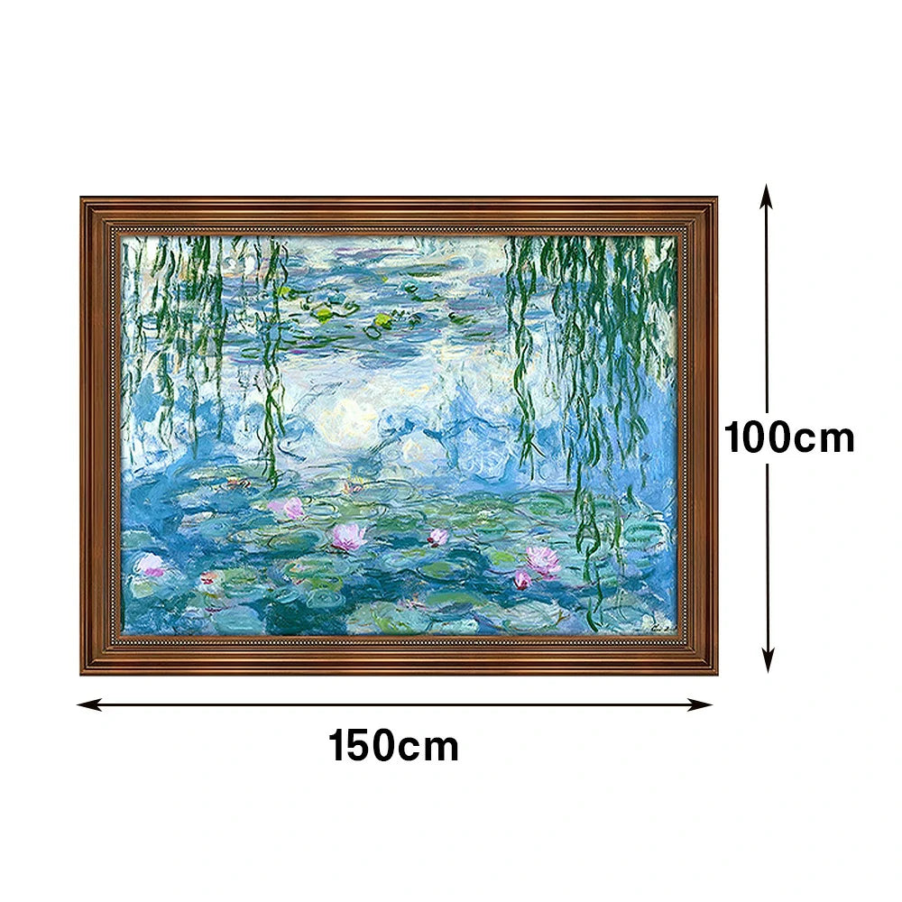 LIVARA Machine-printed Oil Painting 50/80/150cm - Neutral Canvas Artwork Offering Balanced Colour and Modern Minimal Form