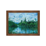 LIVARA Machine-printed Oil Painting 50/80/150cm - Soft Neutral Canvas Design with Gentle Transitions and Elegant Details