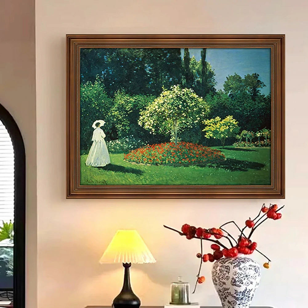 LIVARA Machine-printed Oil Painting 50/80/150cm - Soft Textured Canvas Wall Art Crafted to Complement Clean Modern Interiors