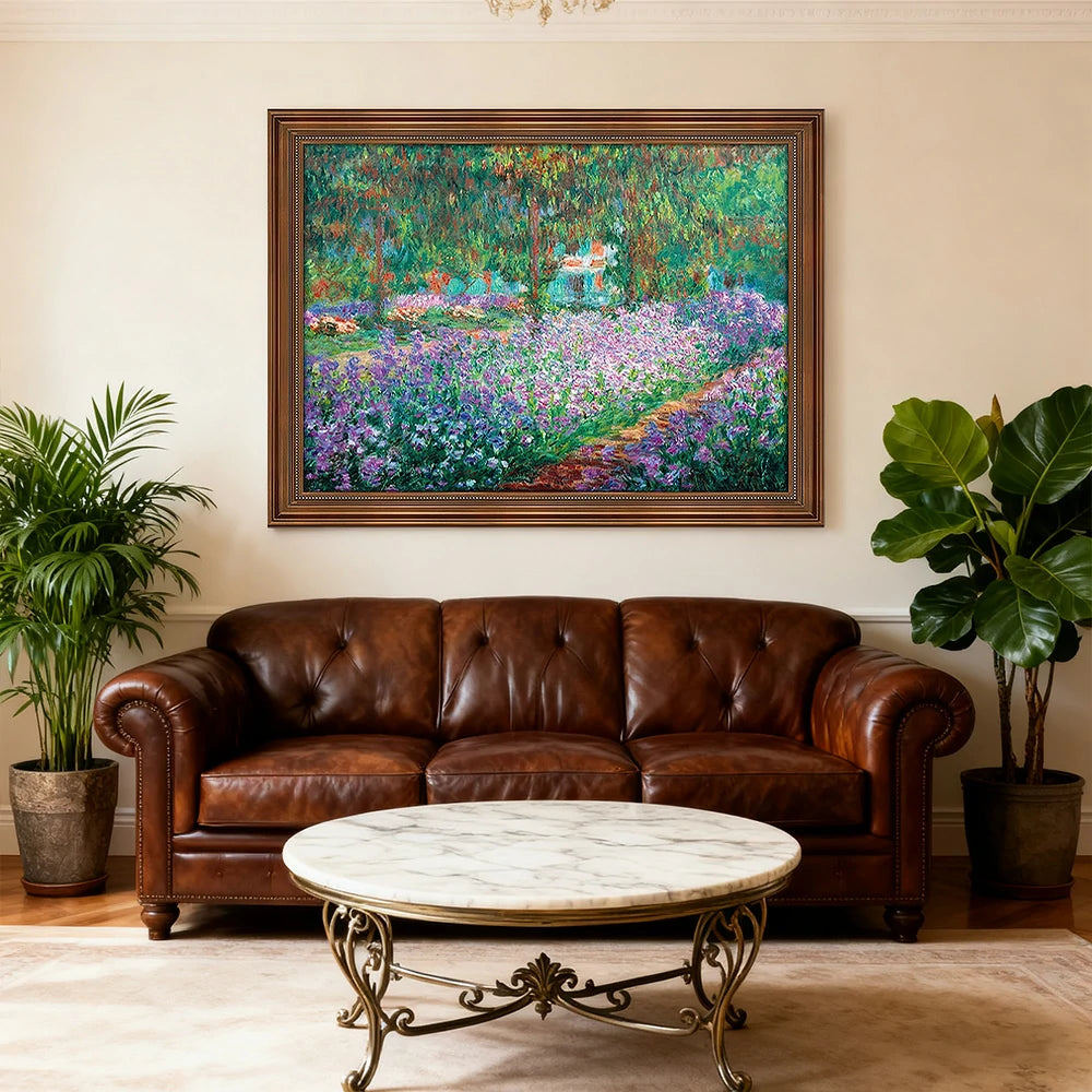 LIVARA Machine-printed Oil Painting 50/80/150cm - Elegant Canvas Painting Featuring Balanced Brush Lines and Soft Colour Depth