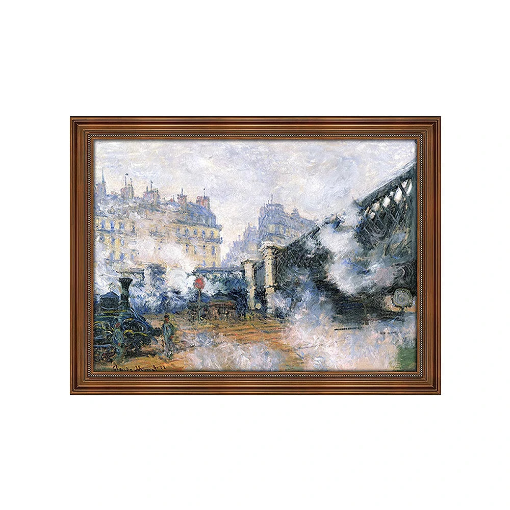 LIVARA Machine-printed Oil Painting 50/80/150cm - Neutral Abstract Painting That Enhances Light and Open Home Environments