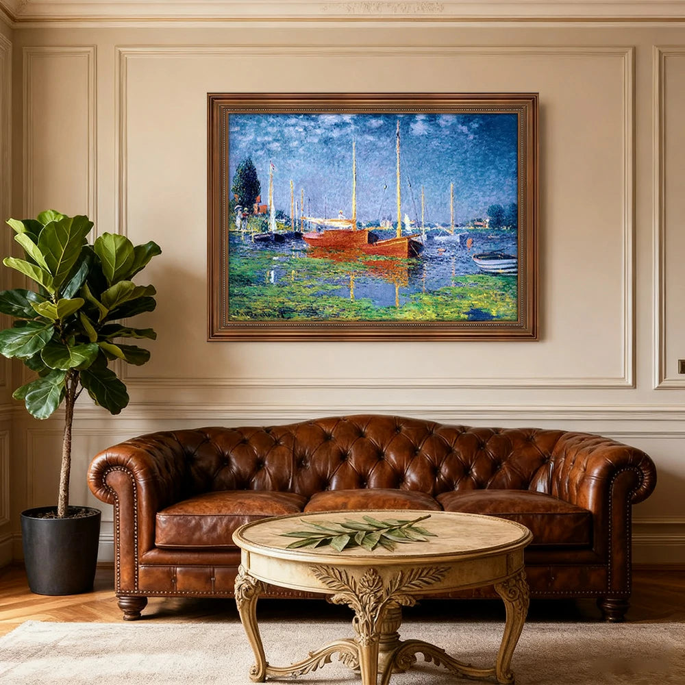 LIVARA Machine-printed Oil Painting 50/80/150cm - Minimalist Abstract Form That Complements Simple and Stylish Home Design