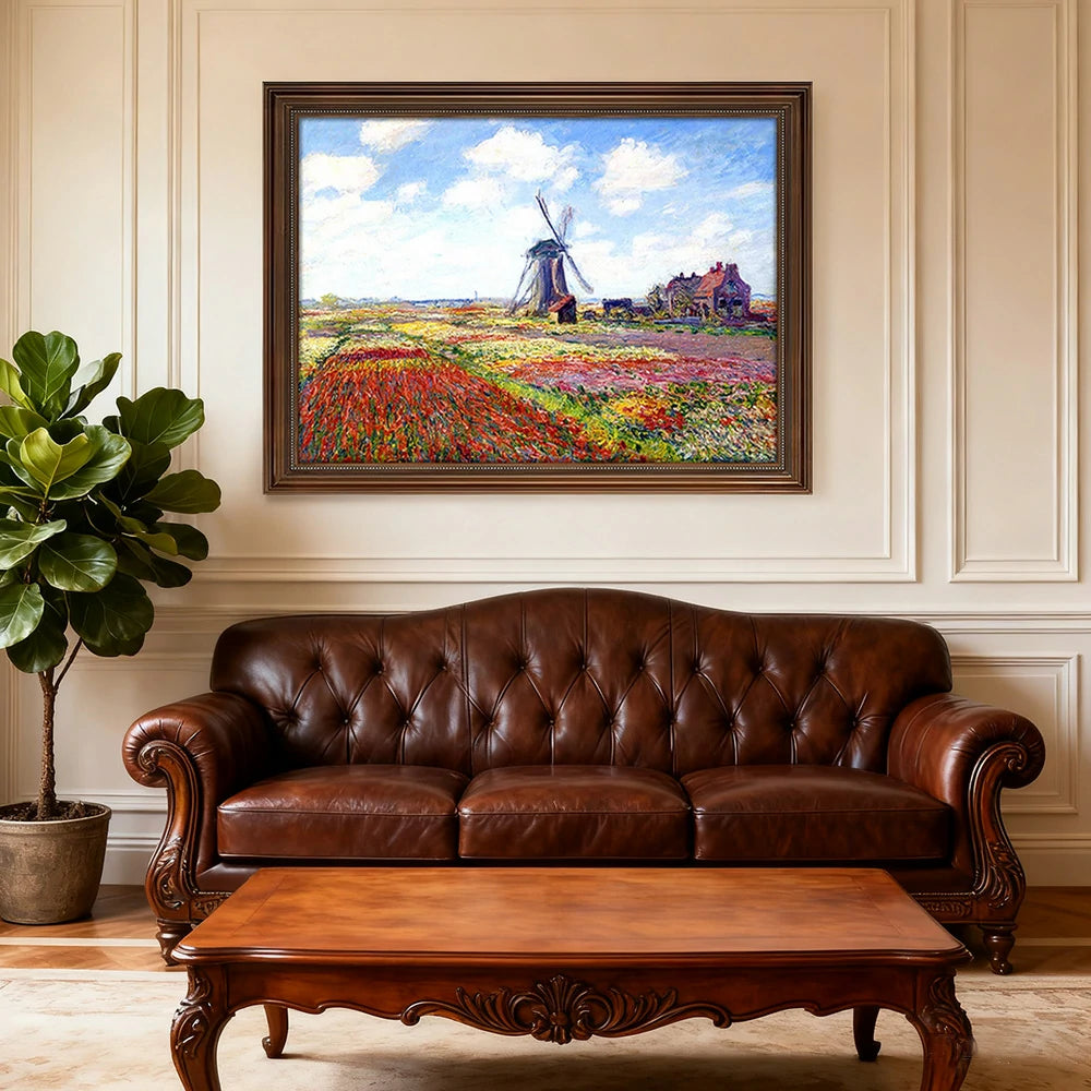 LIVARA Machine-printed Oil Painting 50/80/150cm - Soft-Toned Abstract Wall Art That Blends Comfort and Contemporary Style