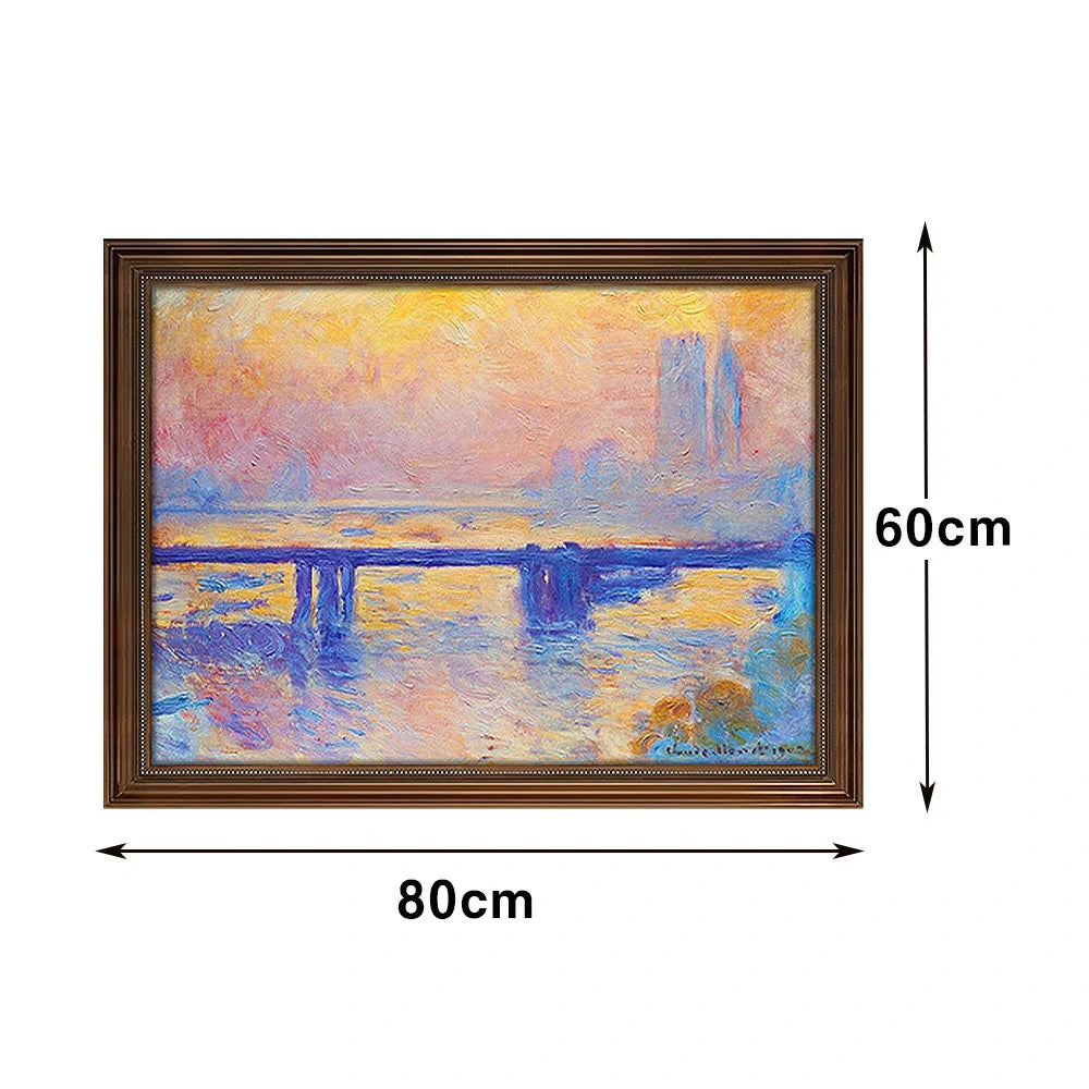 LIVARA Machine-printed Oil Painting 50/80/150cm - Refined Canvas Wall Art That Brings Soft Modern Elegance into Daily Living