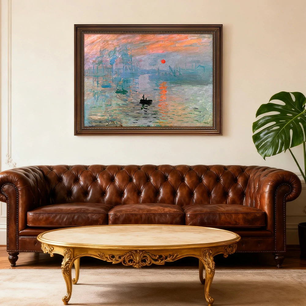 LIVARA Machine-printed Oil Painting 50/80/150cm - Refined Contemporary Canvas Adding Depth and Texture to Living Interiors