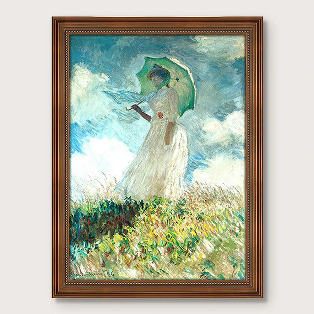 LIVARA Machine-printed Oil Painting 40/60/100cm - Minimalist Art with Gentle Flowing Forms and Soft Natural Colour Scheme