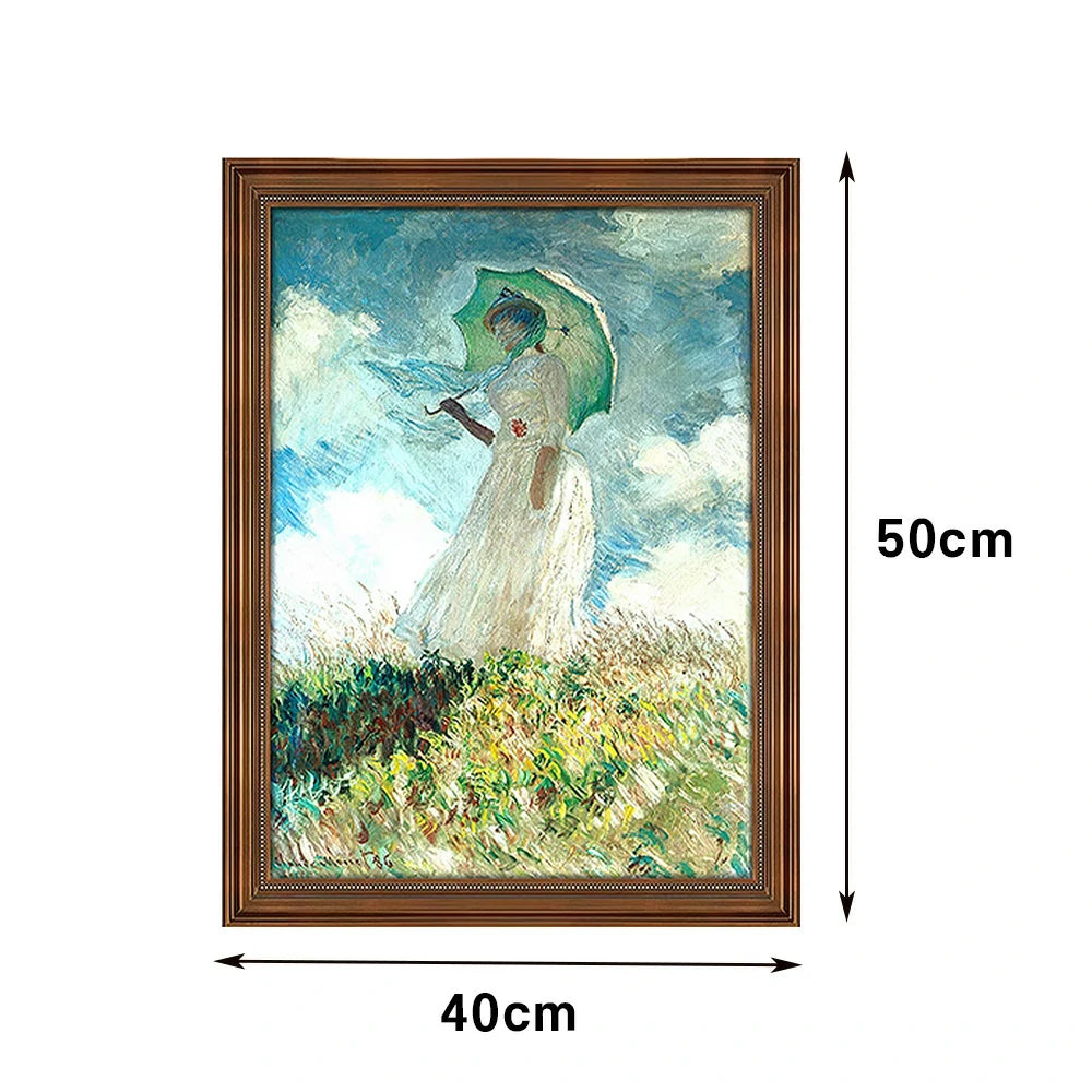 LIVARA Machine-printed Oil Painting 40/60/100cm - Minimalist Art with Gentle Flowing Forms and Soft Natural Colour Scheme