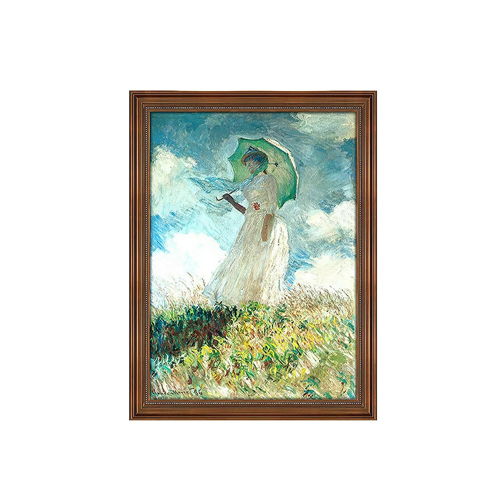 LIVARA Machine-printed Oil Painting 40/60/100cm - Minimalist Art with Gentle Flowing Forms and Soft Natural Colour Scheme