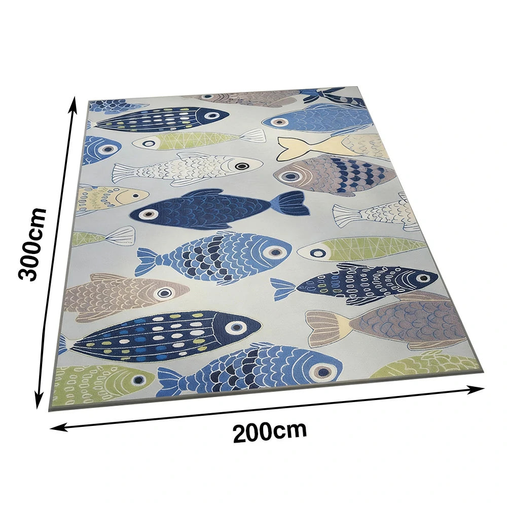 LIVARA Floor Rugs 160/200cm - made with high-density Belgian velvet fibres ensuring long-lasting softness, non-shedding performance, and a secure anti-slip base that protects floors