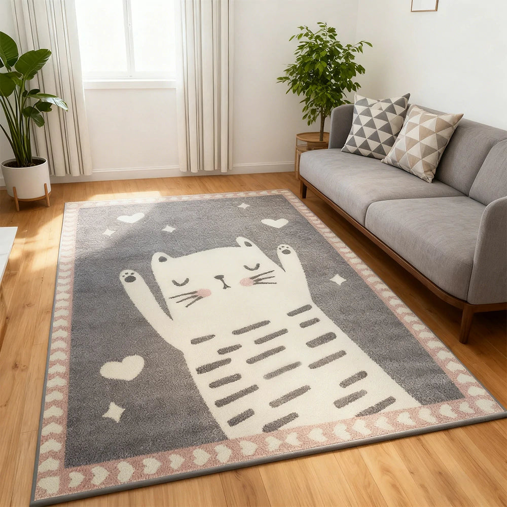 LIVARA Floor Rugs 160/200cm - designed with premium Belgian velvet for a plush feel, short-pile for easy maintenance, and a moisture-resistant anti-slip backing suitable for busy home spaces
