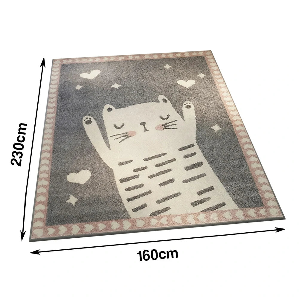 LIVARA Floor Rugs 160/200cm - designed with premium Belgian velvet for a plush feel, short-pile for easy maintenance, and a moisture-resistant anti-slip backing suitable for busy home spaces