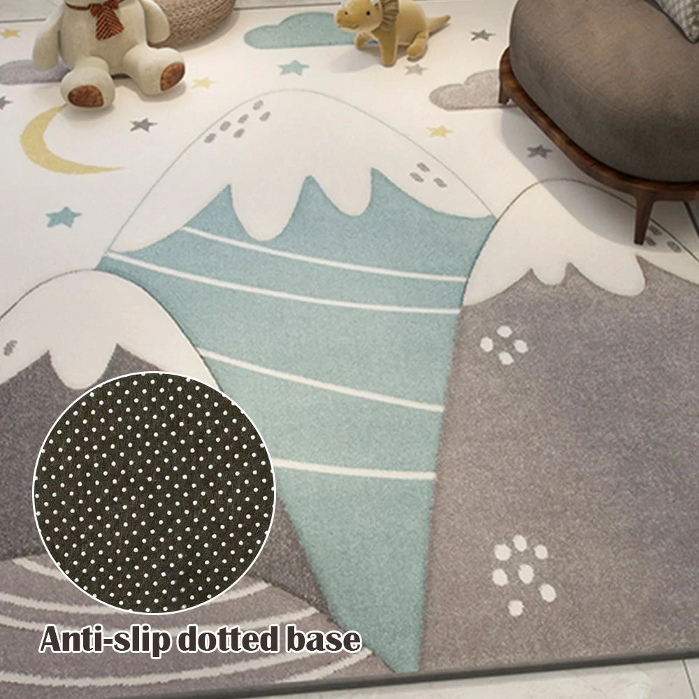 LIVARA Floor Rugs 160/200cm - built with dense Belgian velvet fibres for comfort, easy-clean practical short-pile, and a stable rubber anti-slip bottom ensuring safety around the home