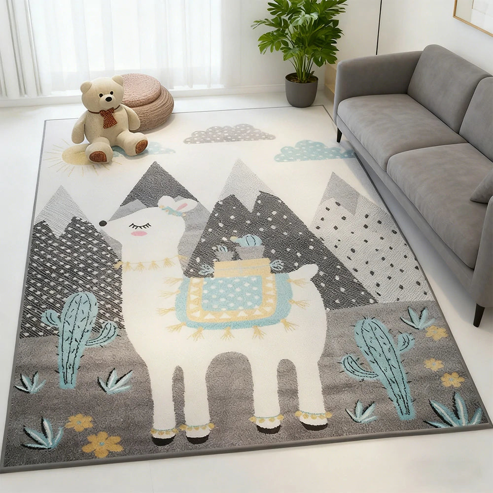 LIVARA Floor Rugs 160/200cm - designed for comfort with soft Belgian velvet, high-density short-pile that hides dust easily, and a non-slip rubber back safe for timber and tile floors