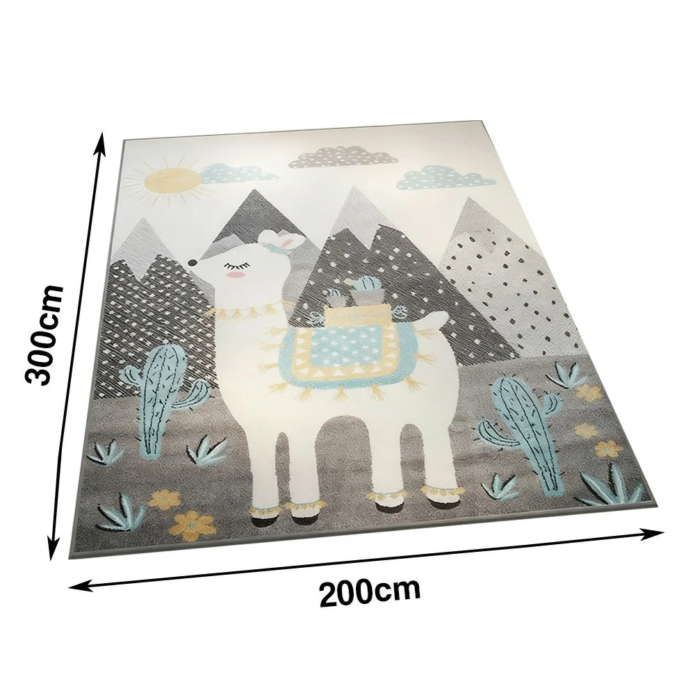 LIVARA Floor Rugs 160/200cm - designed for comfort with soft Belgian velvet, high-density short-pile that hides dust easily, and a non-slip rubber back safe for timber and tile floors