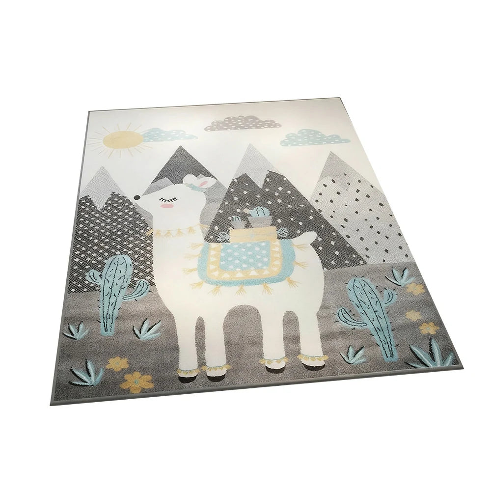 LIVARA Floor Rugs 160/200cm - designed for comfort with soft Belgian velvet, high-density short-pile that hides dust easily, and a non-slip rubber back safe for timber and tile floors