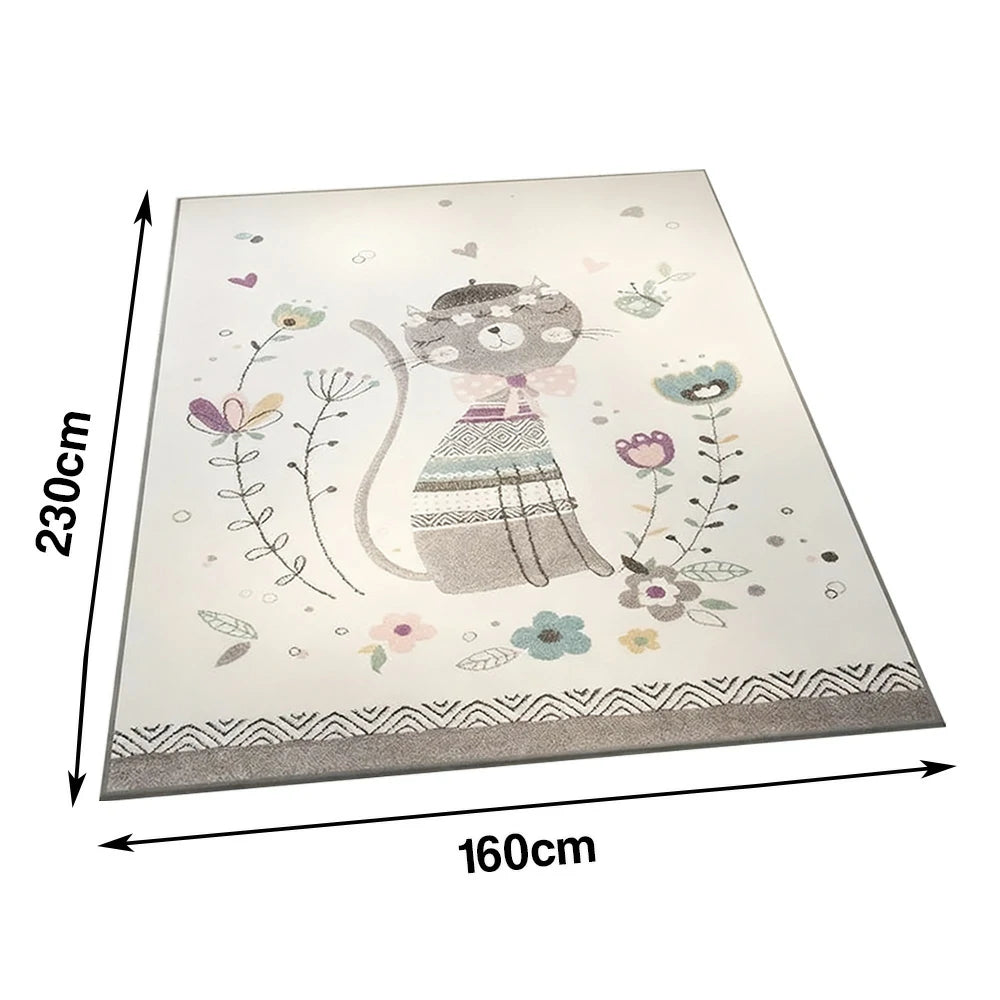 LIVARA Floor Rugs 160/200cm - crafted with fine Belgian velvet plushness, durable short-pile for simple cleaning, and strong rubber grip to keep the rug firmly in place