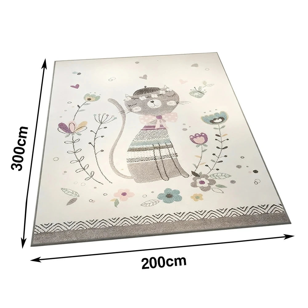 LIVARA Floor Rugs 160/200cm - crafted with fine Belgian velvet plushness, durable short-pile for simple cleaning, and strong rubber grip to keep the rug firmly in place