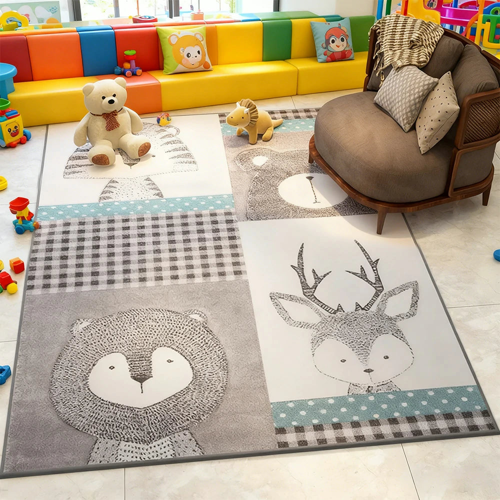 LIVARA Floor Rugs 160/200cm - showcasing dense Belgian velvet softness, sturdy hand-sewn edges, and an anti-slip bottom to enhance both safety and style in living areas