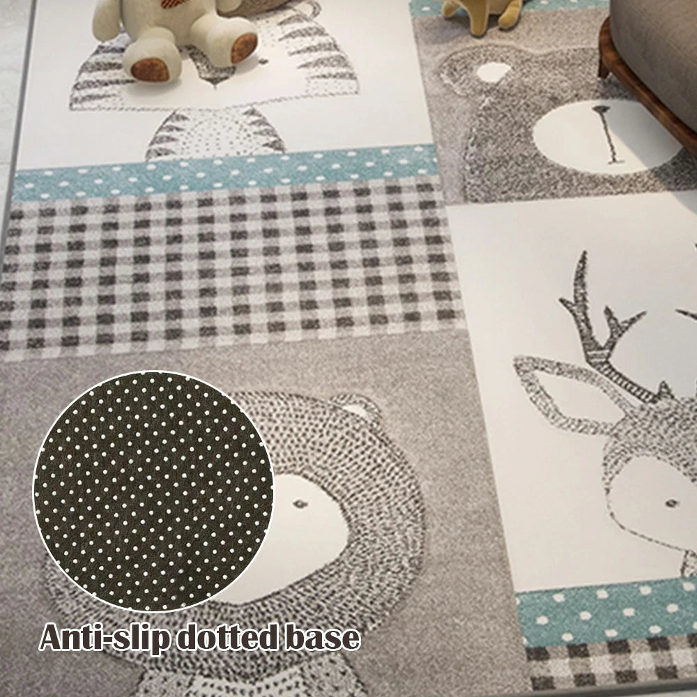 LIVARA Floor Rugs 160/200cm - showcasing dense Belgian velvet softness, sturdy hand-sewn edges, and an anti-slip bottom to enhance both safety and style in living areas