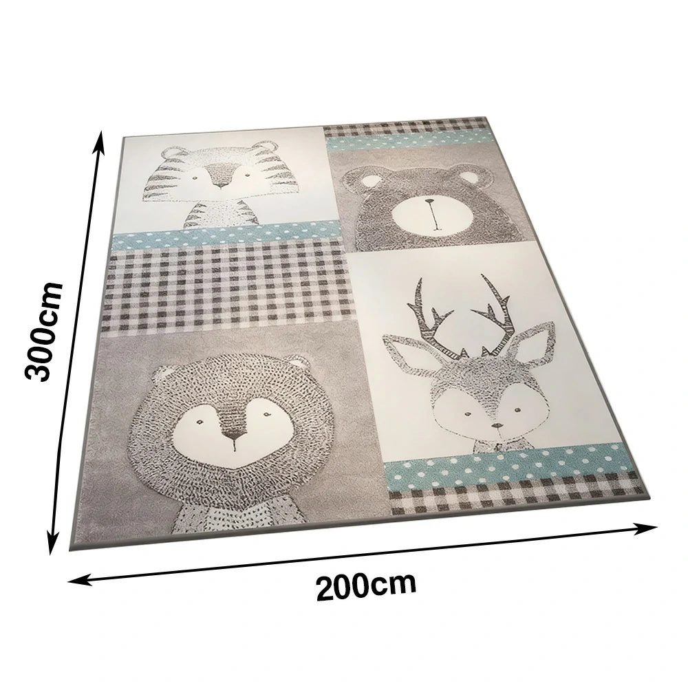 LIVARA Floor Rugs 160/200cm - showcasing dense Belgian velvet softness, sturdy hand-sewn edges, and an anti-slip bottom to enhance both safety and style in living areas