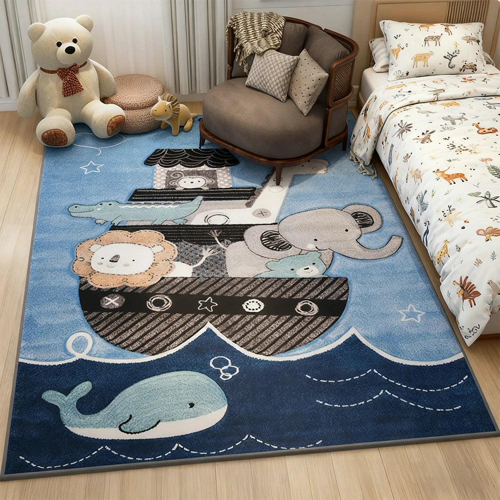 LIVARA Floor Rugs 160/200cm - offering luxe Belgian velvet feel, quick-clean short-pile design, and a floor-friendly anti-slip backing ideal for households with kids or pets