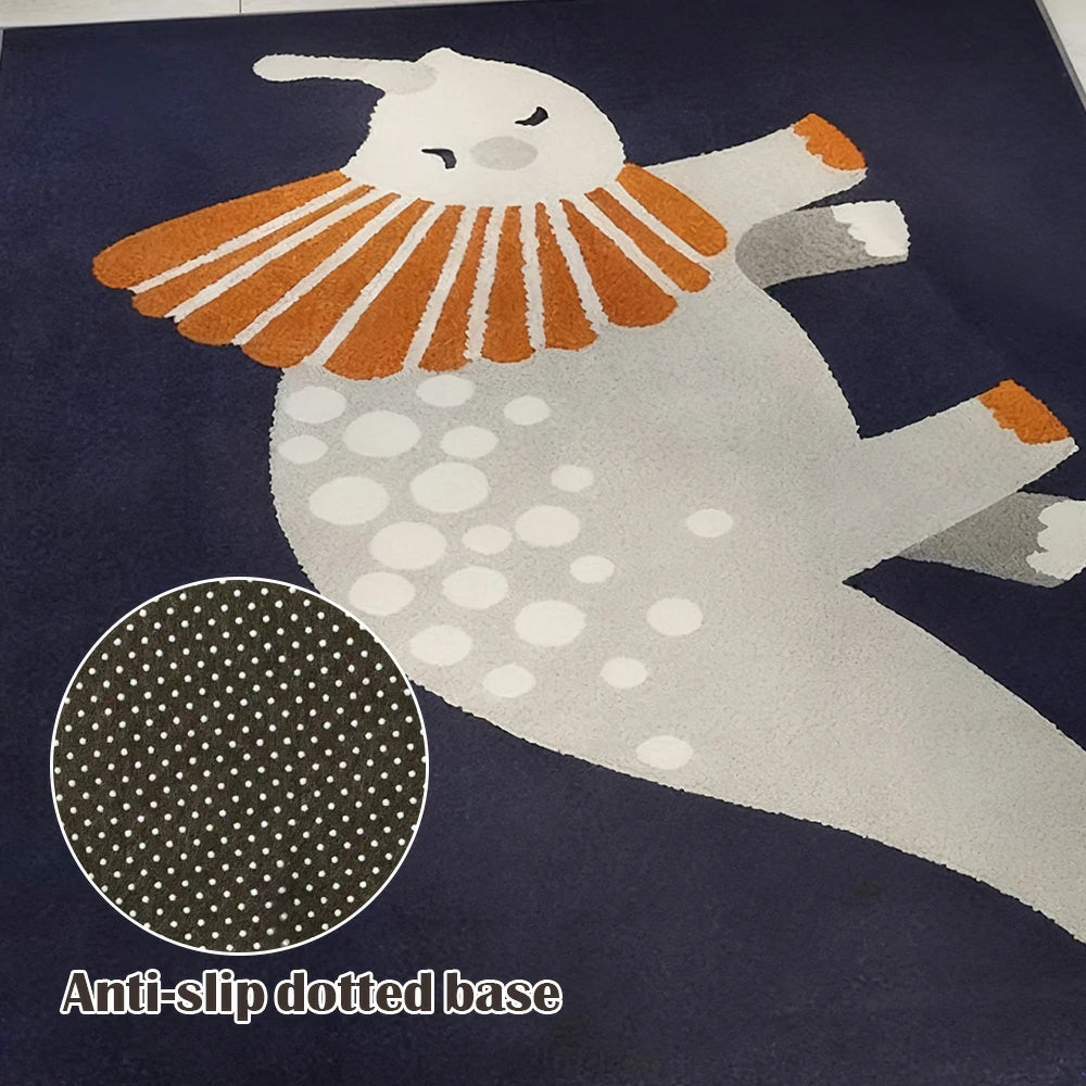 LIVARA Floor Rugs 160/200cm - made from plush Belgian velvet, reinforced edging for durability, and moisture-resistant rubber backing keeping the rug in place on any surface