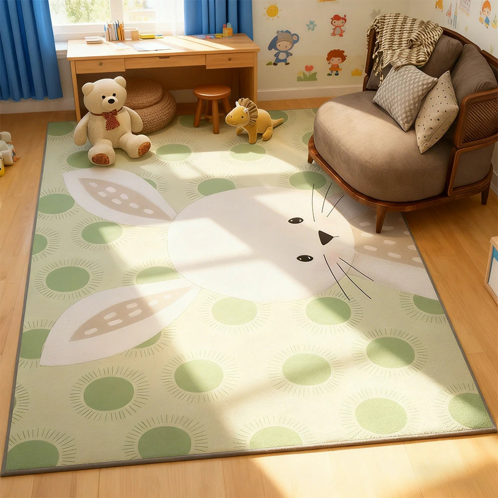 LIVARA Floor Rugs 160/200cm - featuring non-shedding Belgian velvet fibres, anti-fray hand-sewn edges, and a breathable bottom that prevents dampness and slipping