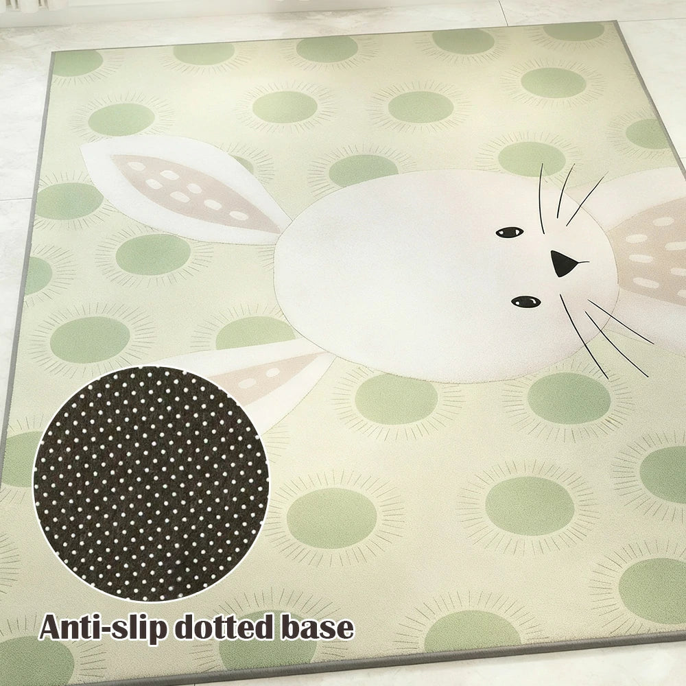 LIVARA Floor Rugs 160/200cm - featuring non-shedding Belgian velvet fibres, anti-fray hand-sewn edges, and a breathable bottom that prevents dampness and slipping