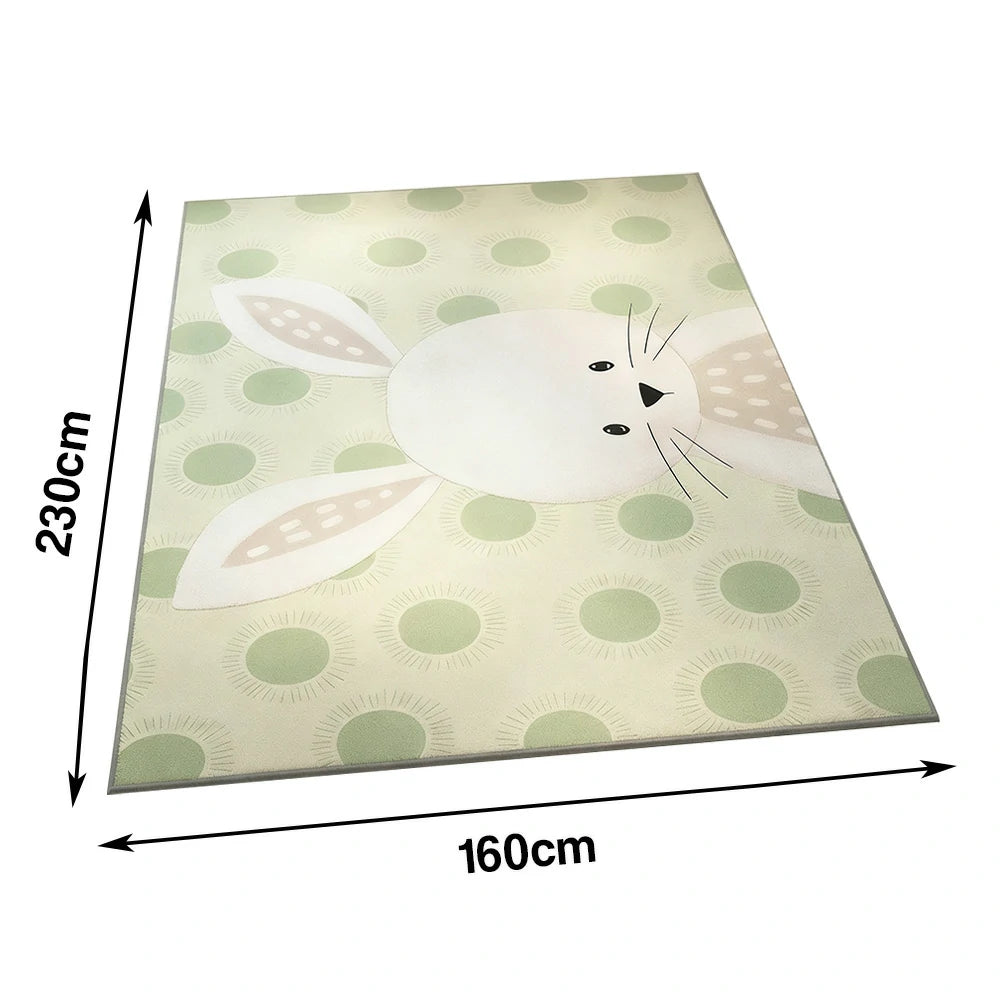 LIVARA Floor Rugs 160/200cm - featuring non-shedding Belgian velvet fibres, anti-fray hand-sewn edges, and a breathable bottom that prevents dampness and slipping