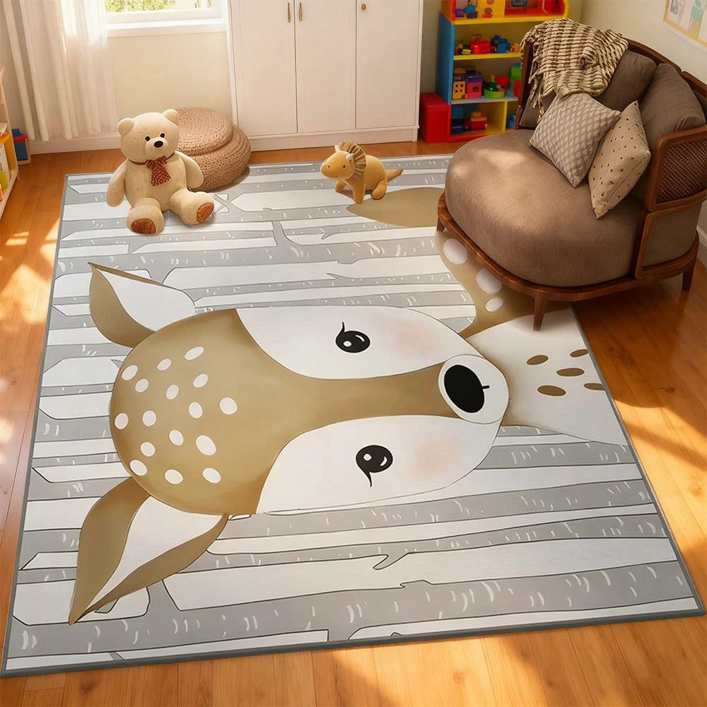 LIVARA Floor Rugs 160/200cm - made from smooth Belgian velvet pile for lasting softness, with an anti-slip backing supporting safe and comfortable daily living