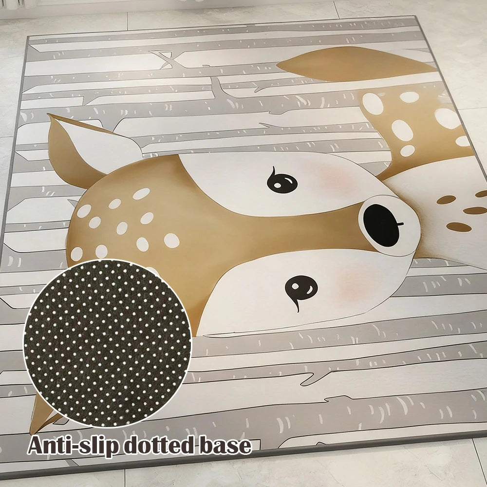 LIVARA Floor Rugs 160/200cm - made from smooth Belgian velvet pile for lasting softness, with an anti-slip backing supporting safe and comfortable daily living