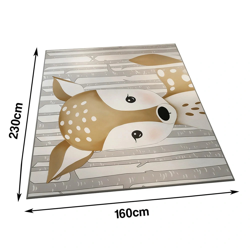 LIVARA Floor Rugs 160/200cm - made from smooth Belgian velvet pile for lasting softness, with an anti-slip backing supporting safe and comfortable daily living