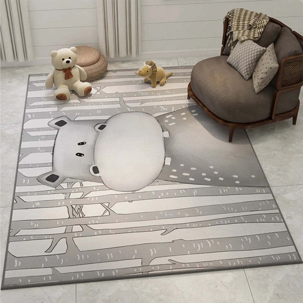 LIVARA Floor Rugs 160/200cm - providing luxury Belgian velvet comfort, short-pile practicality, and anti-slip security while blending seamlessly into modern home décor