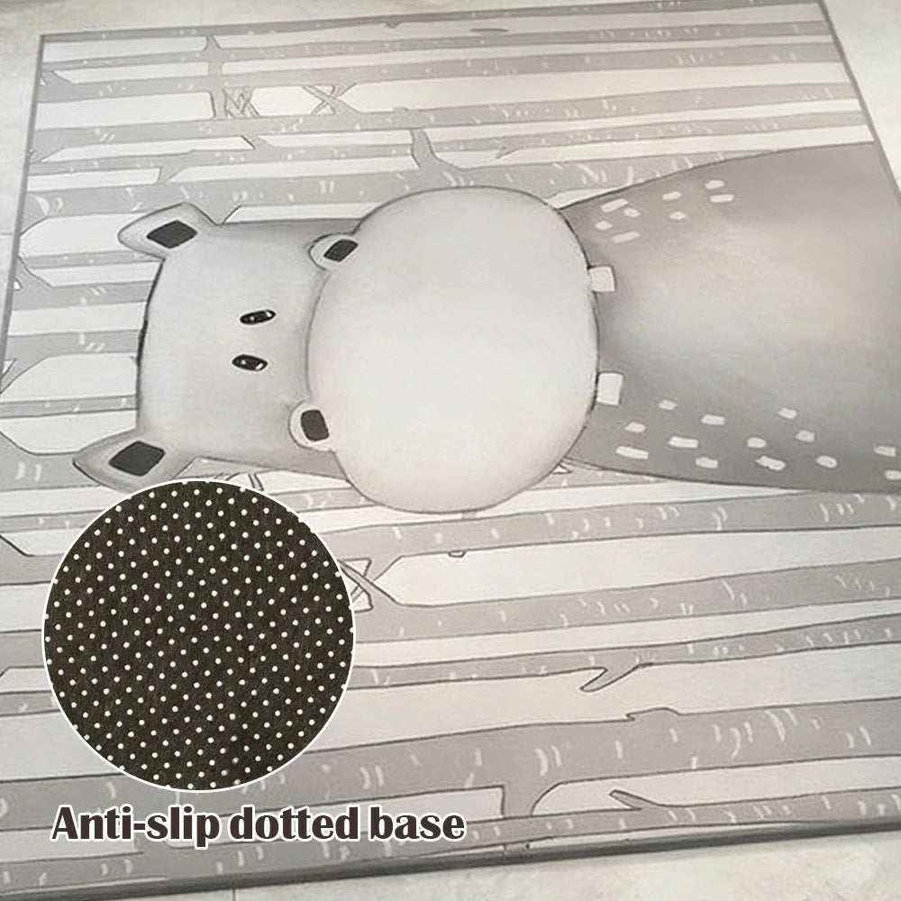 LIVARA Floor Rugs 160/200cm - providing luxury Belgian velvet comfort, short-pile practicality, and anti-slip security while blending seamlessly into modern home décor