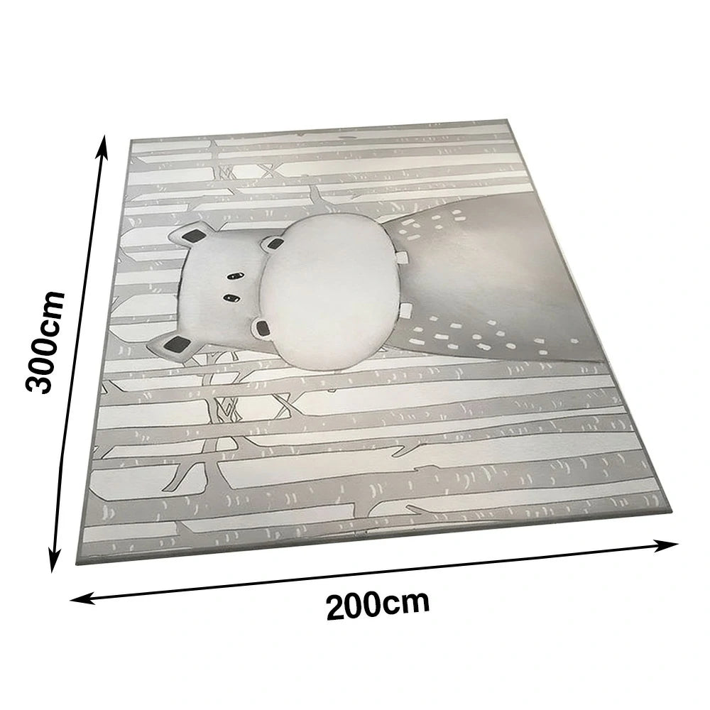 LIVARA Floor Rugs 160/200cm - providing luxury Belgian velvet comfort, short-pile practicality, and anti-slip security while blending seamlessly into modern home décor