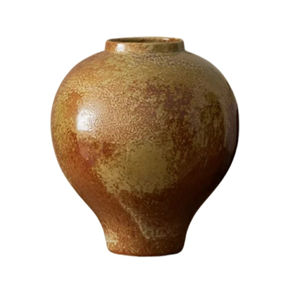 LIVARA Ceramic Vase Decor Display Matte Ceramic “Dragon Mountain Glow” Handcrafted Artistic Design