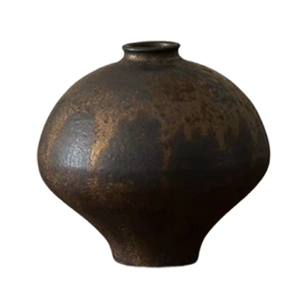 LIVARA Ceramic Vase Decor Display Matte Ceramic “Mozi Command” Handcrafted Artistic Design